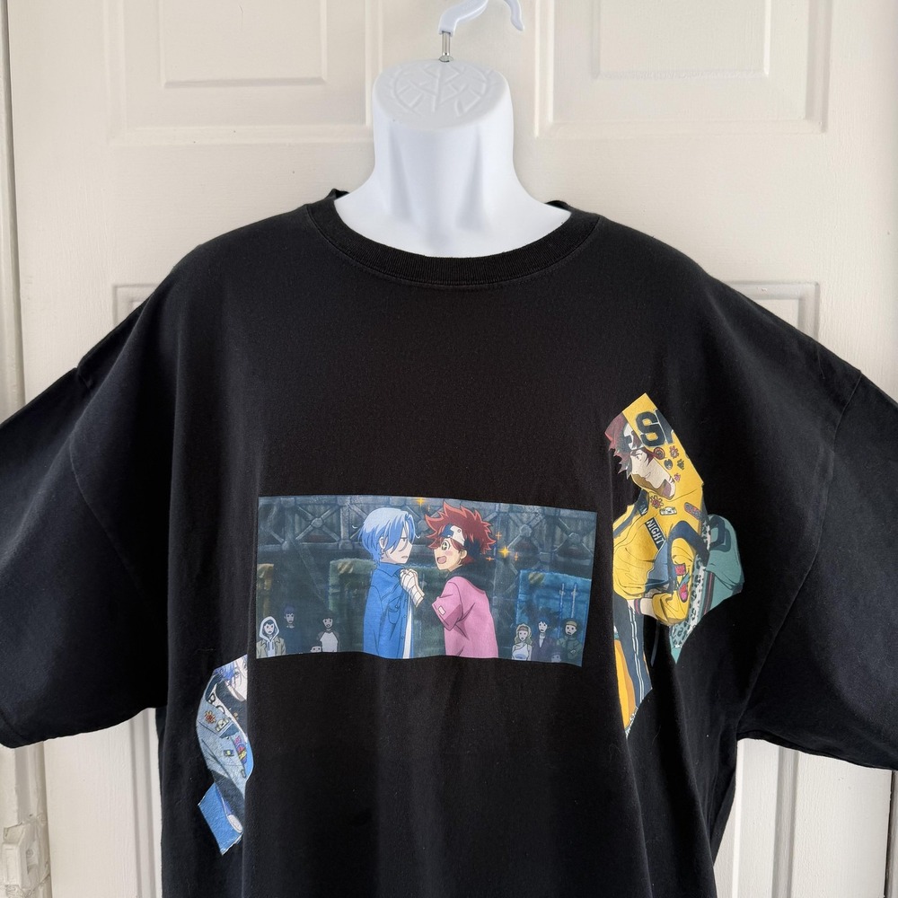 SK8 the Infinity Shirt Mens 3XL Black Anime Graphic Double Sided Gildan Cotton - Picture 15 of 16